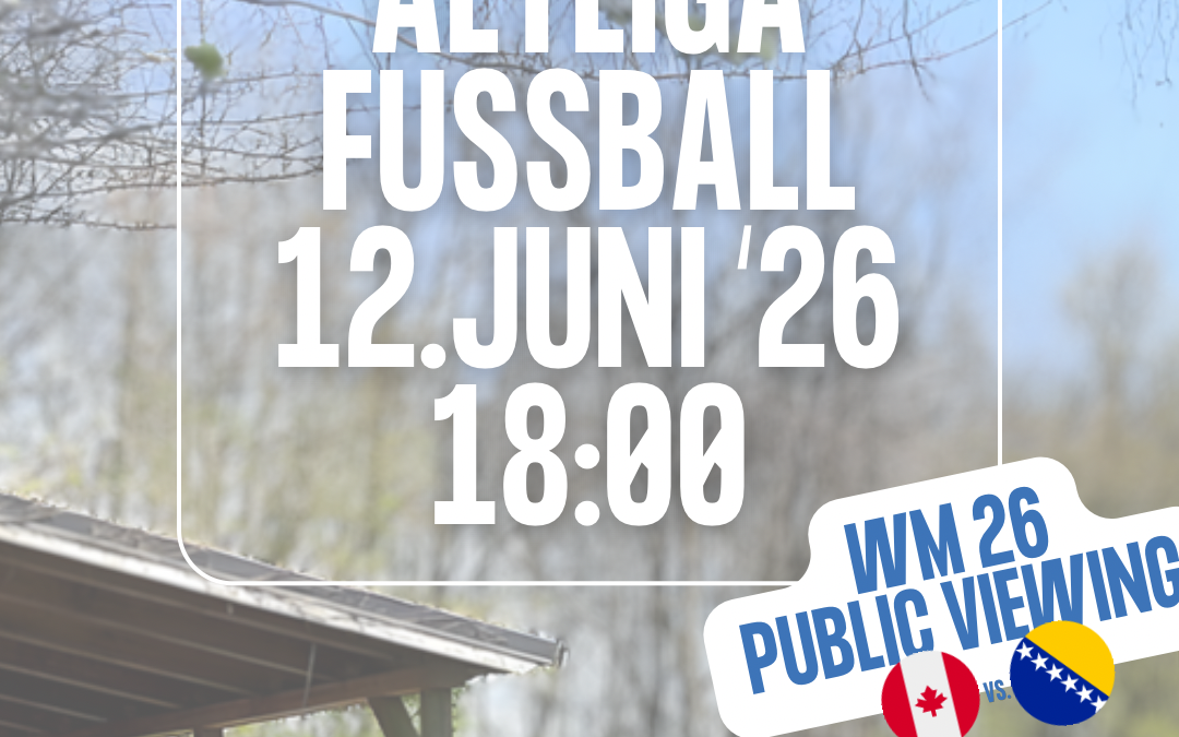 Freitag, 12.06.2026 Fußball/Altligaturnier in Hude